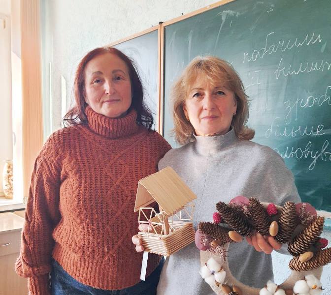 Надія Васильківська та Ірина Дунець